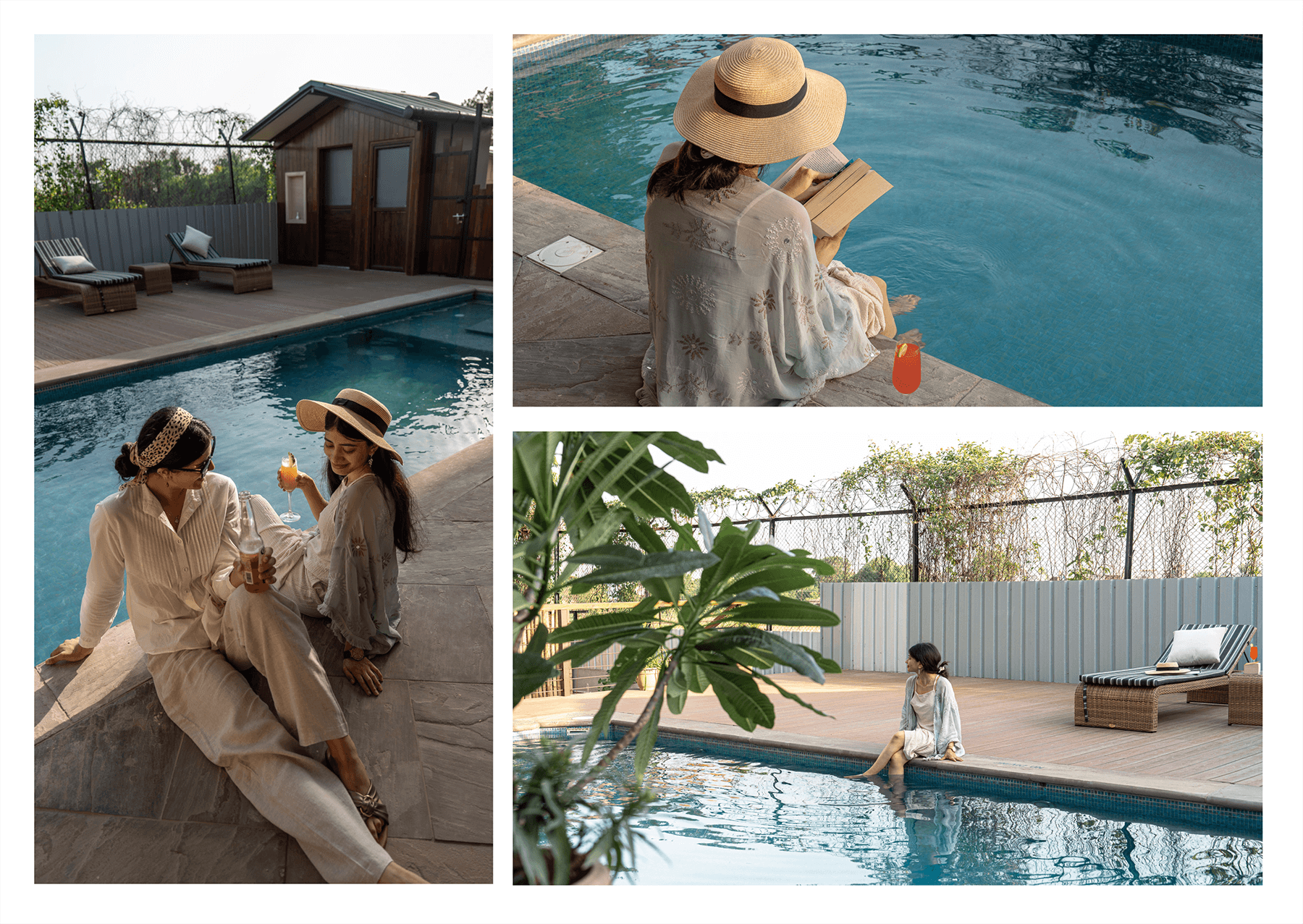 Pool Villa Collage