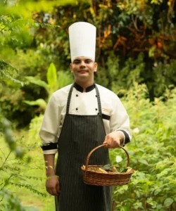 Local chef in Aahana Resort