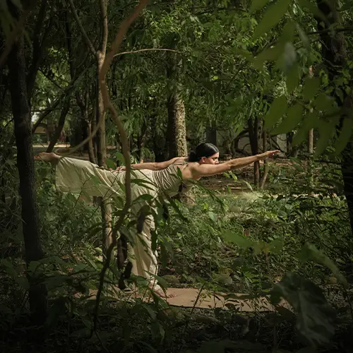 yoga at aahana resort