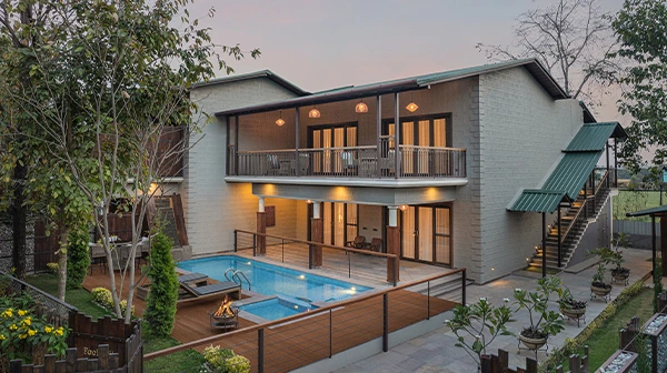 Four bedroom villa with private pool at Aahana