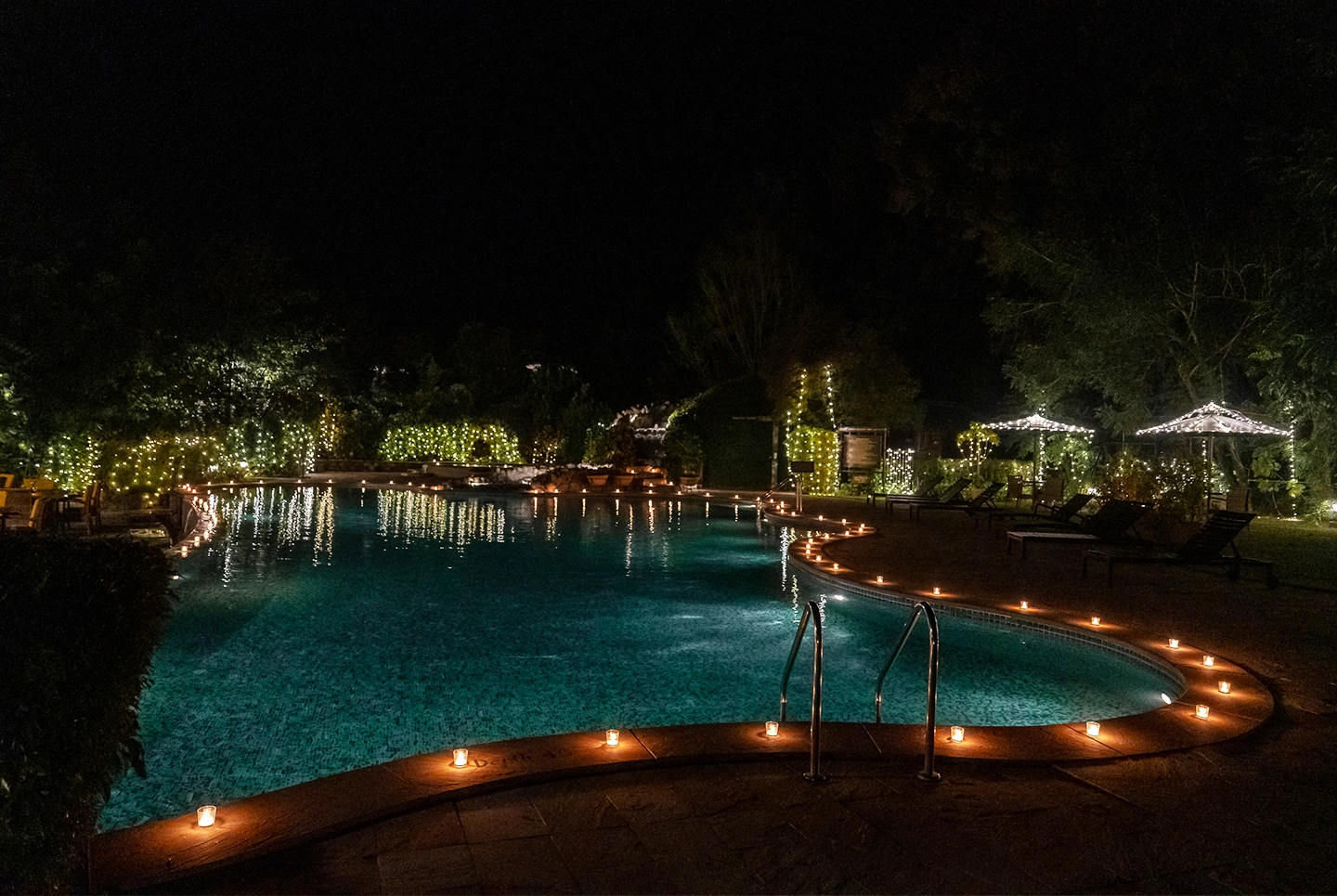 new year gateway in jim corbett at aahana resort