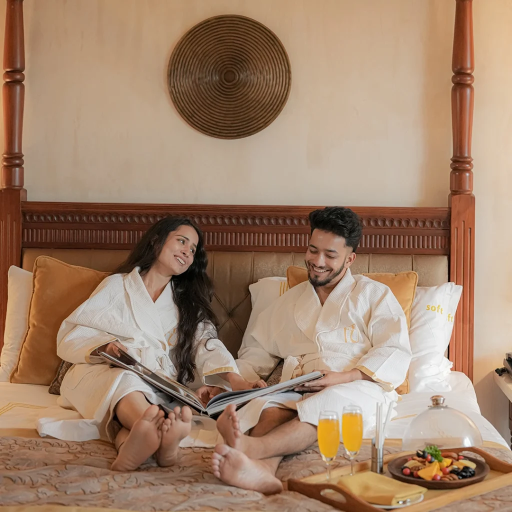 couple in-villa dining experience