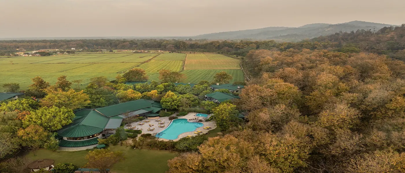 sustainable luxury resort Jim Corbett