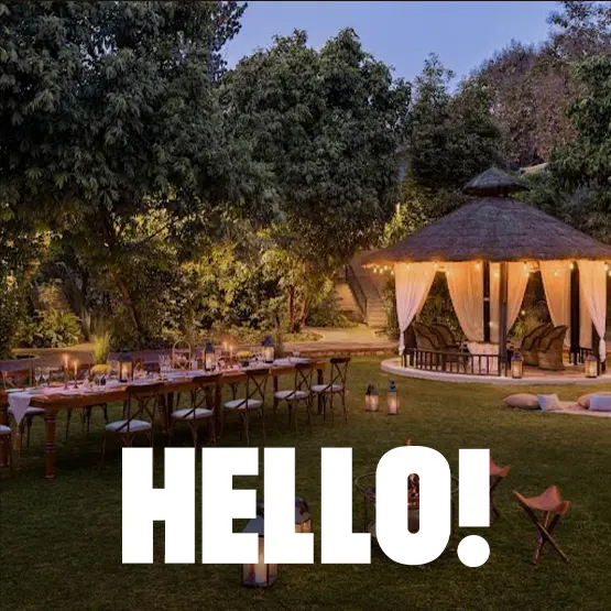 Hello! x Aahana Resort Feature